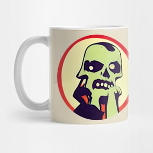 Contemplative Zombie Mug